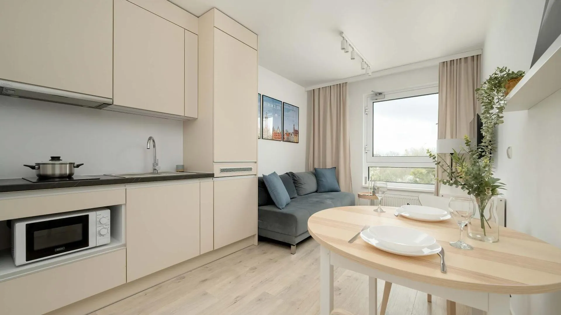 Bright & Modern Studio Kepa Mieszczanska By Noclegi Renters Вроцлав 0*,  Польша